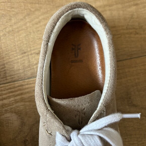 Frye Sneakers - Tan Suede, Size 7 - Picture 3 of 4